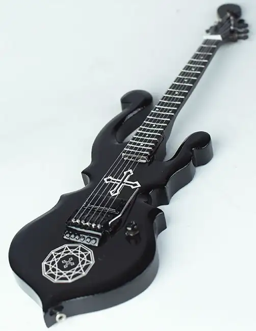 wholesale Miniature guitar Mana Sama Cross Pentagram from Bali Indonesia