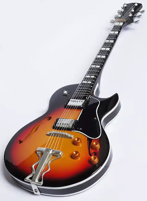 wholesale Miniature guitar Steve Howe Sunburst from Bali Indonesia