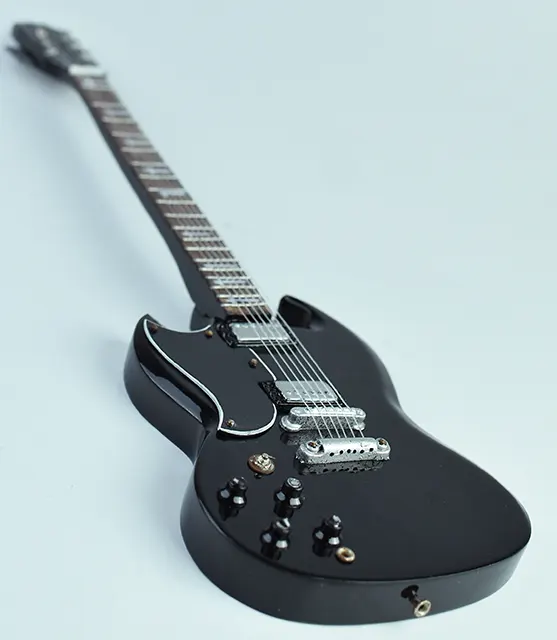wholesale Miniature guitar replica Tony Iommi Black Sabbath, left handle guitar miniature