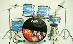 PDP miniature drum set, Drum set miniature Bali