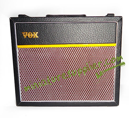 Miniature amplifier 2 pcs in set made of solid wood in exclusive quality