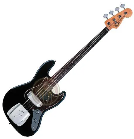 wholesale American Vintage Black jazz Bass, Kiss bass guitar replica handmade by profesional craftment in Bali Indonesia