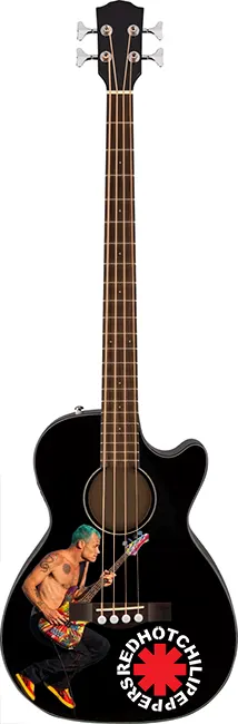 wholesale Miniature acoustic bass guitar Flea Red Hot Chili Peppers in exclusive model and cheap price