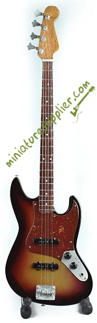 wholesale Miniature jazz bass guitar Highway One, sunbusrt bass guitar replica handmade by profesional craftment in Bali Indonesia