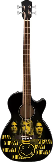wholesale Miniature acoustic bass guitar Nirvana in exclusive model and cheap price