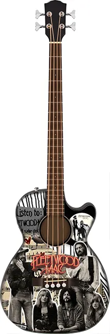 wholesale Miniature acoustic bass guitar Fleetwood Mac in exclusive model and cheap price