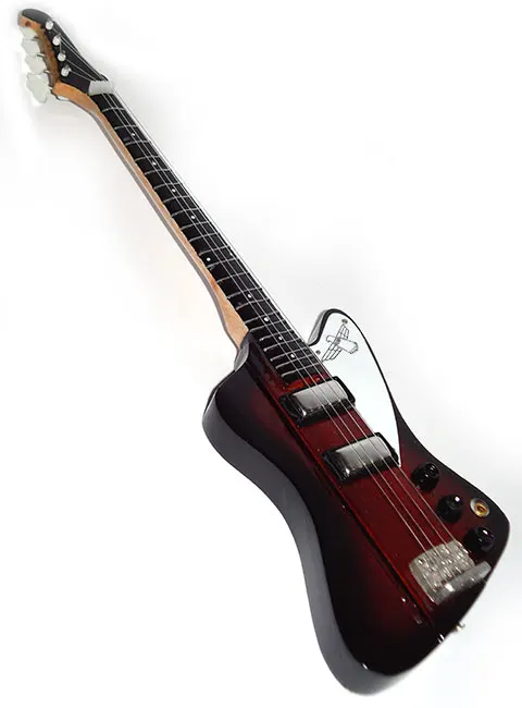 supplier miniature Bass Thunderbird, handmade miniature bass guitar replica