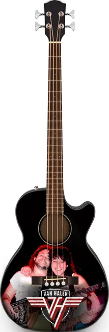 wholesale Miniature acoustic bass guitar Michael Anthony Van Halen in exclusive model and cheap price