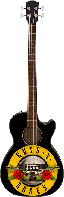 wholesale Miniature acoustic bass guitar Guns n Roses in exclusive model and cheap price