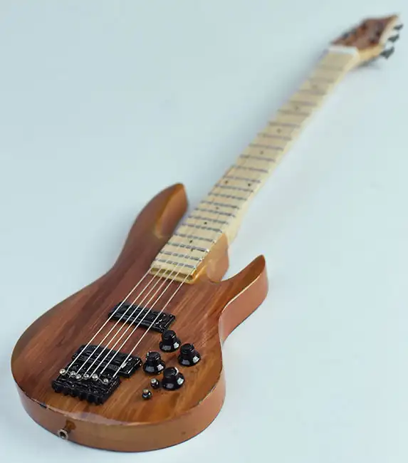 wholesale Miniature Bass 6 strings  dark wood color production from Bali Indonesia