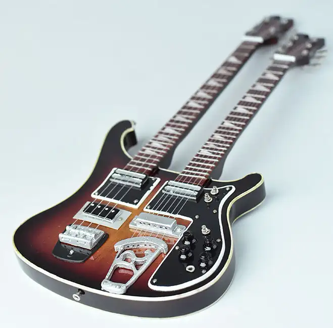 wholesale Miniature Bass guitar double neck production from Bali Indonesia