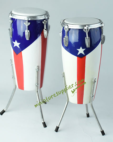 wholesale miniature bungo drum airbrush painting mad in Bali Indonesia