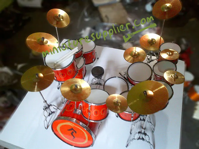 supply miniature drum set Neil Peart - Rush in complete details part 