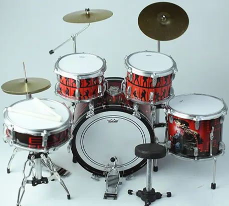 production miniature drum set Elvis Presley '68 Comeback Special 