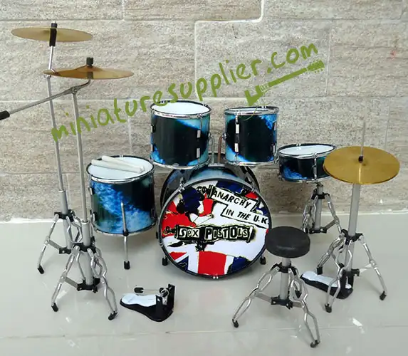 Wholesale miniature drum set Sex Pistols - Anarchy in the UK