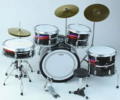 view back of Drum Set replica Pink Floyd The Dark Side of the Moon