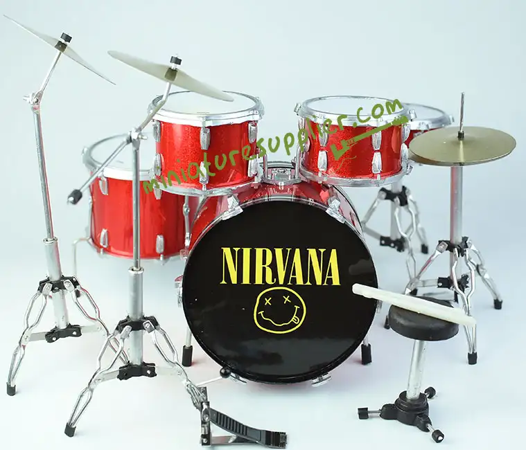 Dave Grohl Nirvana drum set miniature for sale