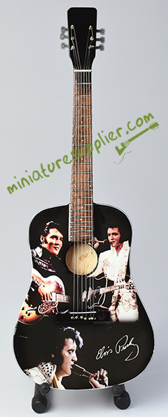 wholesale Miniature Acoustic Guitar Elvis Presley production from Bali Indonesia