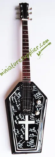 Miniature guitar replica Zakk Wylde graveyarde