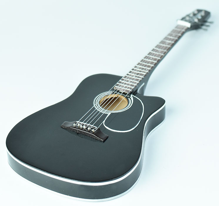 supplier miniature guitar acoustic Toby U2, handmade miniature acoustic guitar replica