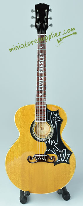 wholesale Miniature Acoustic Guitar Elvis Presley production from Bali Indonesia