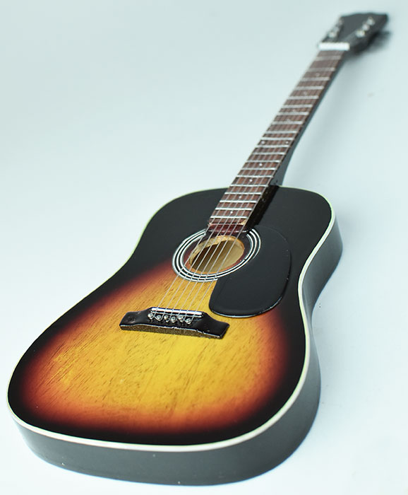 supplier miniature guitar acoustic sunburst color