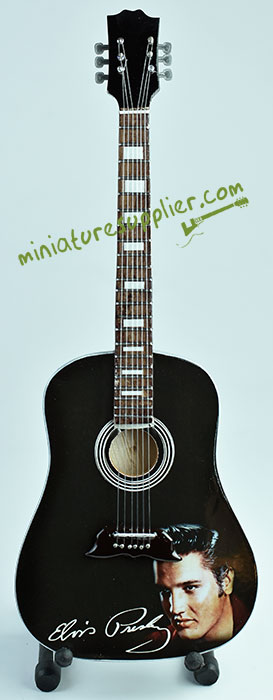 wholesale Miniature Acoustic Guitar Elvis Presley production from Bali Indonesia