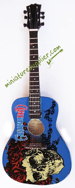 wholesale Miniature Acoustic Guitar Grateful Dead production from Bali Indonesia