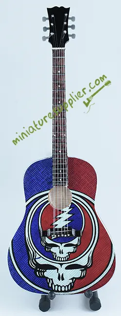 wholesale Miniature Acoustic Guitar The Grateful Dead production from Bali Indonesia