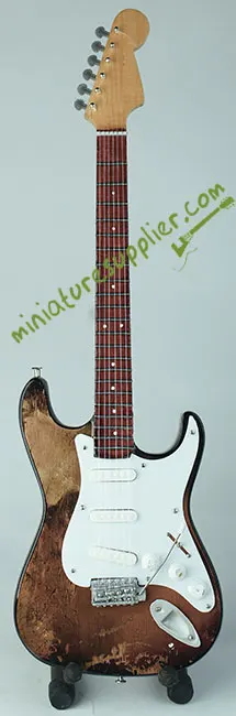 Miniature guitar Rory Gallagher hand made in nice quality