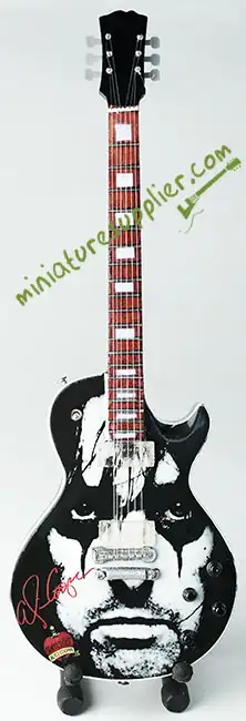 Miniature guitar Alice Cooper hand made in nice quality