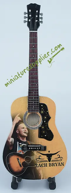 wholesale Miniature Acoustic Guitar Zach Bryan production from Bali Indonesia