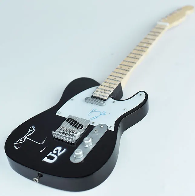 Bono U2 logos miniature guitar for sale