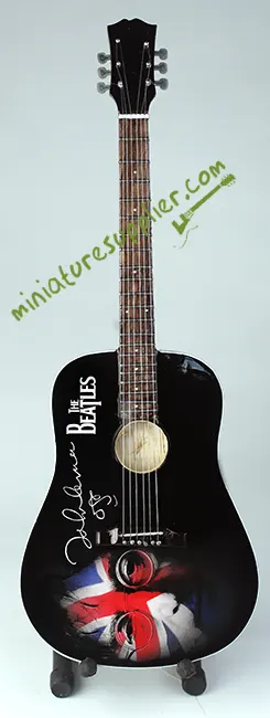 wholesale Miniature Acoustic Guitar John Lennon The Beatles production from Bali Indonesia