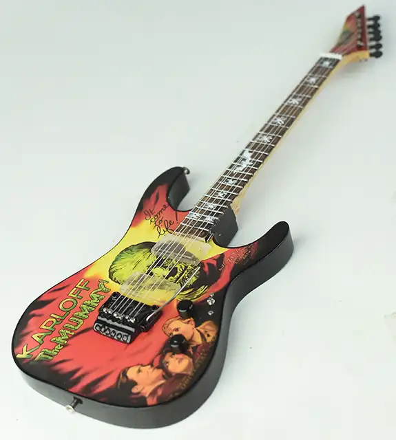 wholesale Miniature guitar replica Kirk Hammett Karloff the Mummy