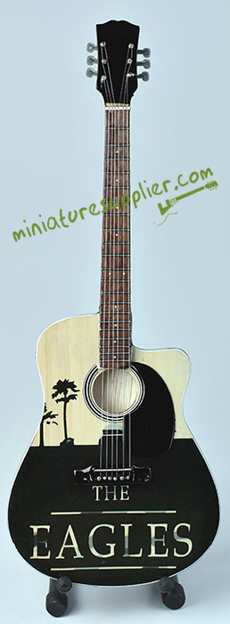 wholesale Miniature Acoustic Guitar The Eagles Hotel California production from Bali Indonesia