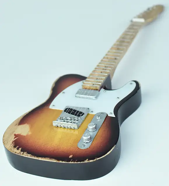 wholesale Miniature guitar replica Andy Summers , The Police miniature guitar handmade from Bali Indonesia