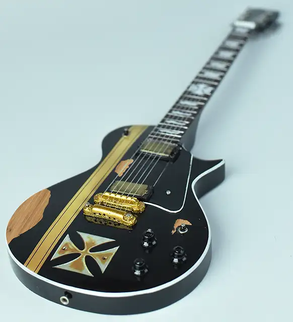 wholesale Miniature guitar model James Hetfield Iron Cross - Metallica