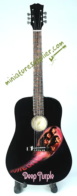 wholesale Miniature Acoustic Guitar Deep Purple Fireball production from Bali Indonesia
