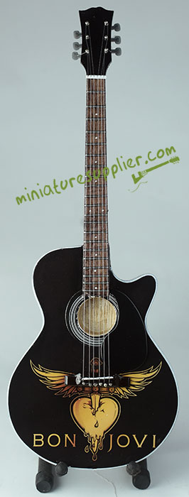 wholesale Miniature Acoustic Guitar Bon Jovi production from Bali Indonesia