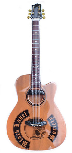 wholesale Miniature Acoustic Guitar Black Label Society production from Bali Indonesia