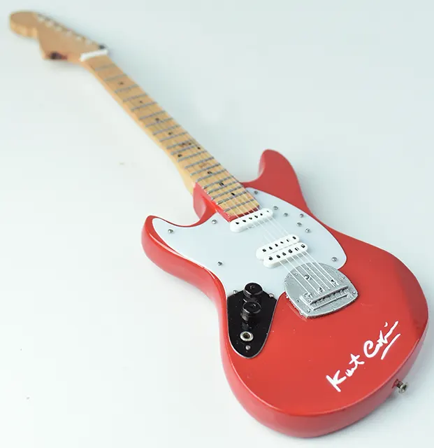 wholesale Miniature guitar replica  Jag stang left handed Curt Cobain Nirvana