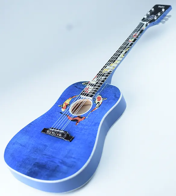 supplier miniature guitar acoustic Koi taylor Swifts handmade miniature acoustic guitar replica