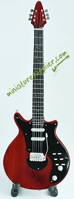 Miniature guitar replica  Brian May Queen nice for display collectibles for music lover