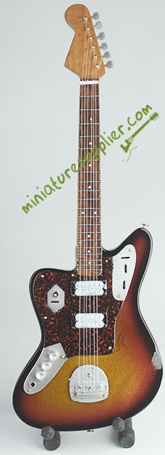 Miniature electric left guitar Jaguar Kurt Cobain Nirvana