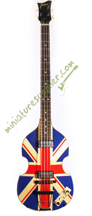 Miniature guitar Bass The Beatles 