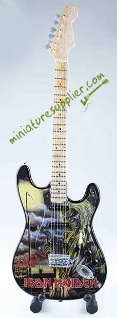 Miniature guitar display Iron Maiden Killer