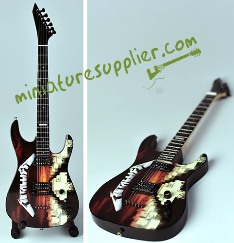 Replica miniature guitar electric made in Bali Indonesia