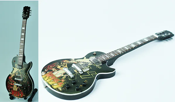 Replica miniature guitar electric made in Bali Indonesia