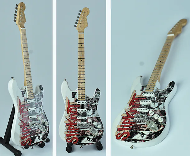 Replica miniature guitar electric made in Bali Indonesia